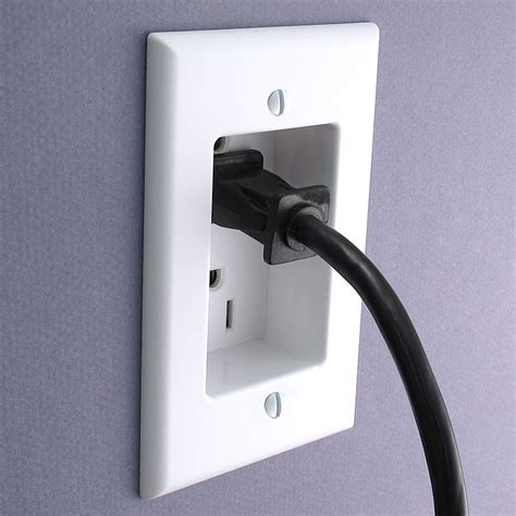 plug extender for recessed outlet